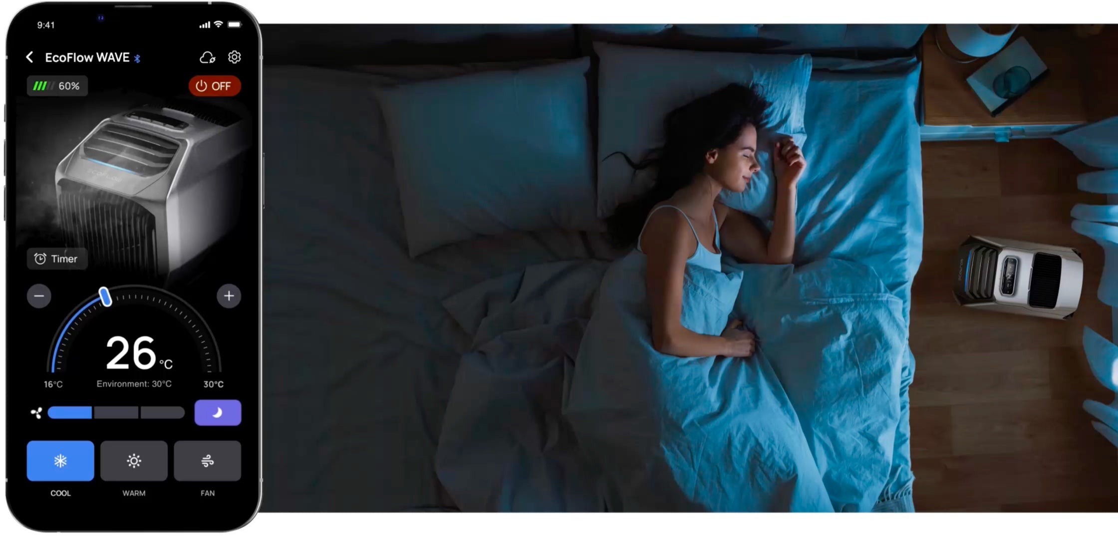 Fonctionnement silencieux pour vous laisser dormir paisiblement