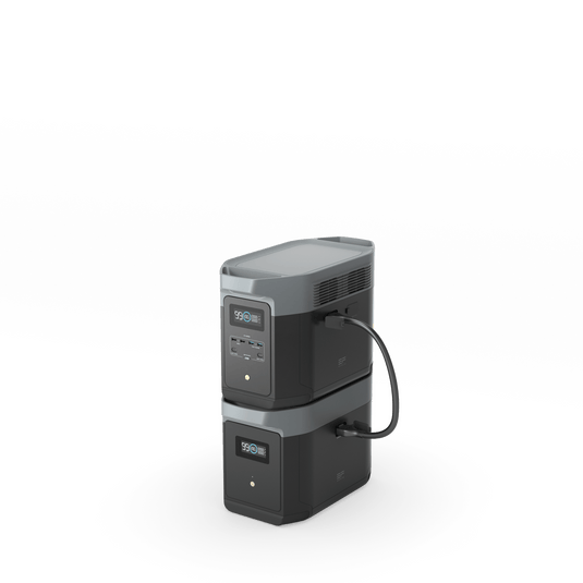 Station &eacute;lectrique portable EcoFlow DELTA 2 Max DELTA 2 Max + Batterie suppl&eacute;mentaire DELTA 2 Max