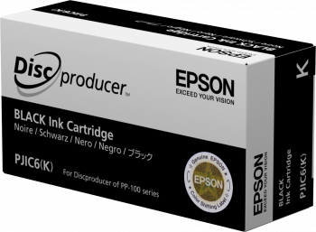 Cartouche d'encre Epson Discproducer, Noir (MOQ=10)