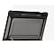 A back view of Galaxy Tab S9 FE+ covered with an Outdoor Cover, propped up using the kickstand and showcasing the S Pen holder.