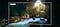 A scene in nature is highlighted at the center in the outline of a TV screen, showing how "OLED HDR+" reveals bright highlights and hidden details in the scene.