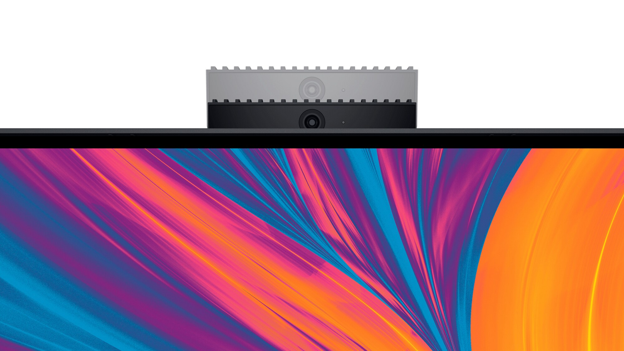 L&rsquo;ordinateur&nbsp;OptiPlex&nbsp;All-in-One qui pr&eacute;sente le mouvement de la webcam.