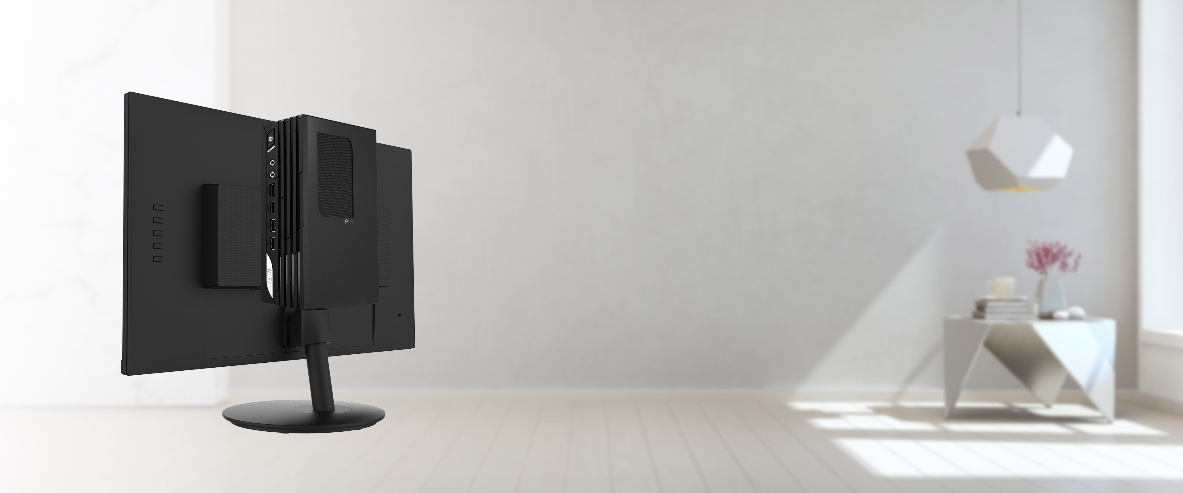 msi pro dp21 vase mountable design