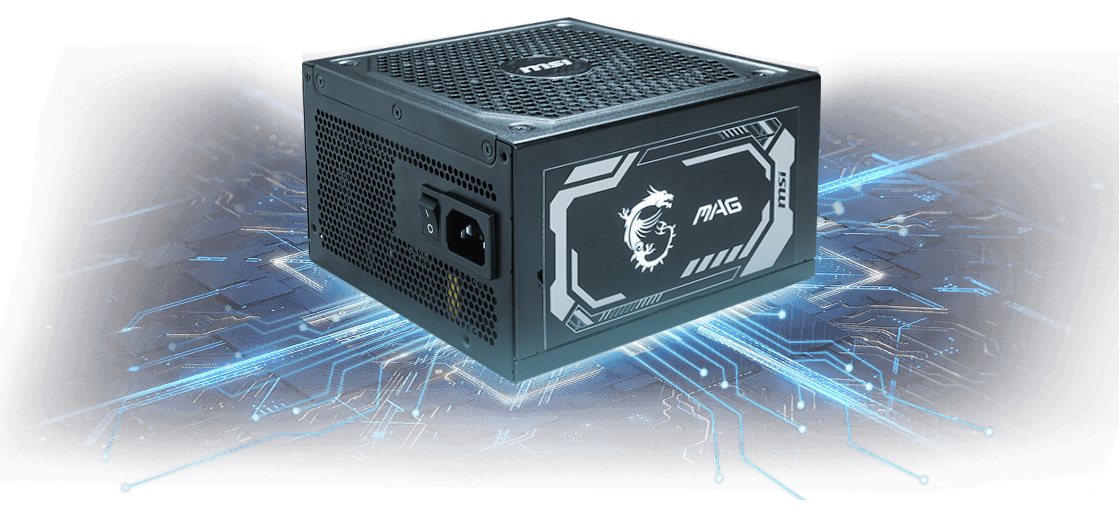 MSI A1250GL PCIE5 DC à DC Bridge