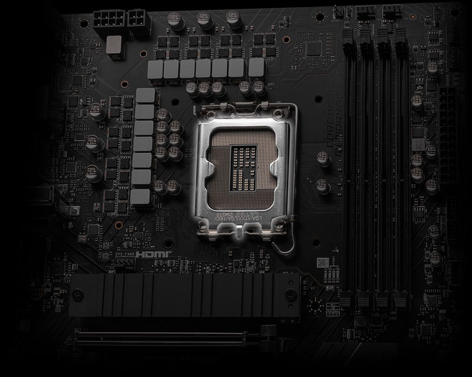 MSI Pro B760-p wifi ddr4 core boost