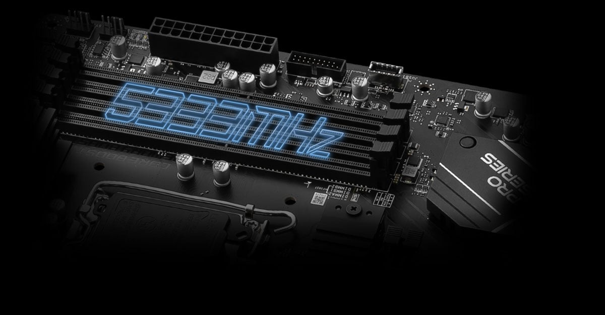 MSI Pro B760-p wifi DDR4 LATEST DDR5 MEMORY WITH SMT SLOT