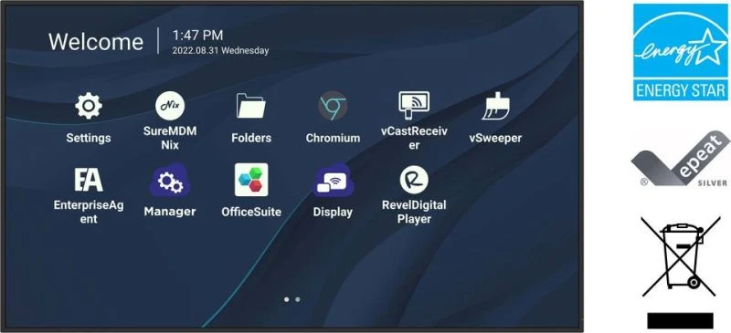 ViewSonic Affichage Dynamique &Eacute;cran 55" UHD 4K - CDE5530