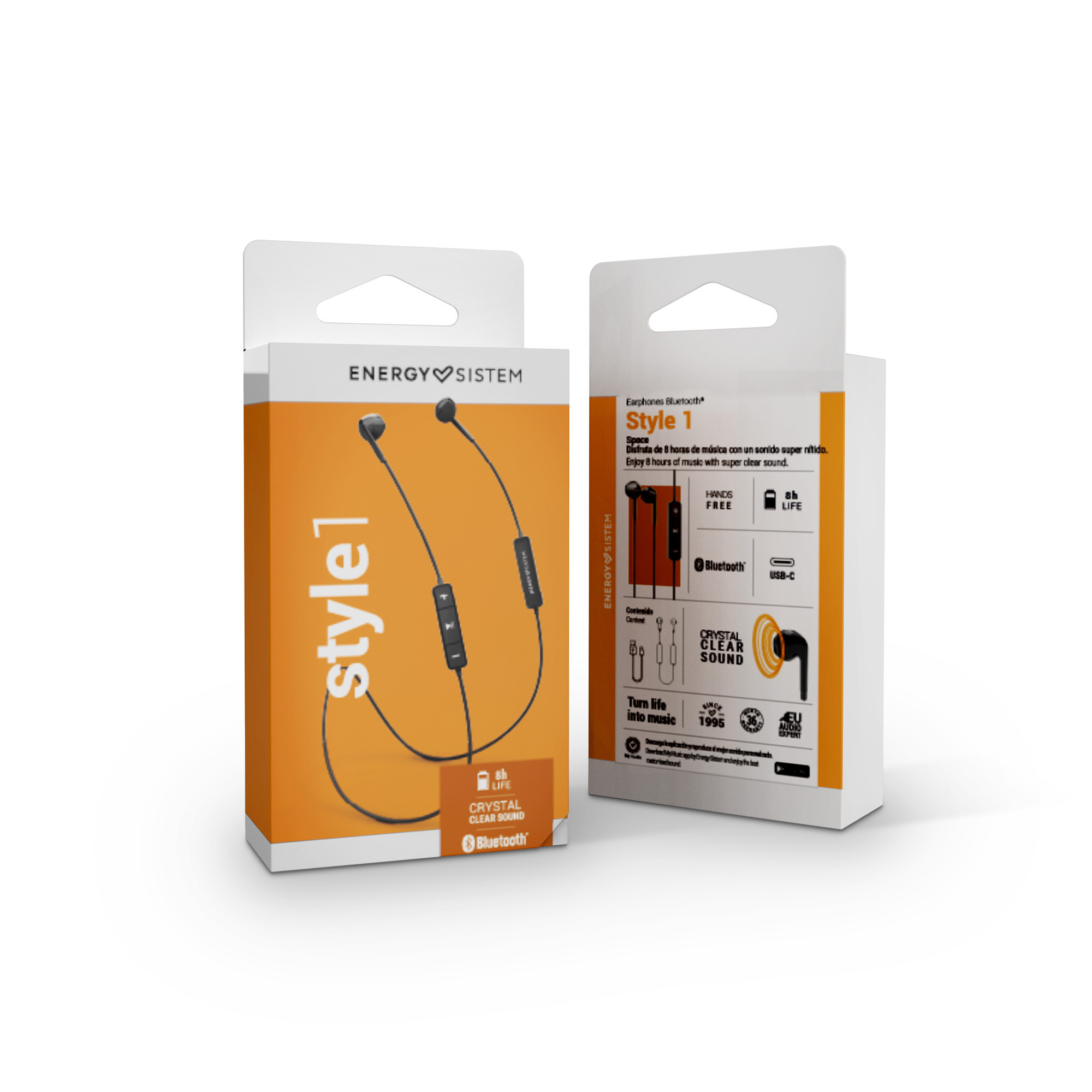 Earphones Bluetooth Style 1 Space