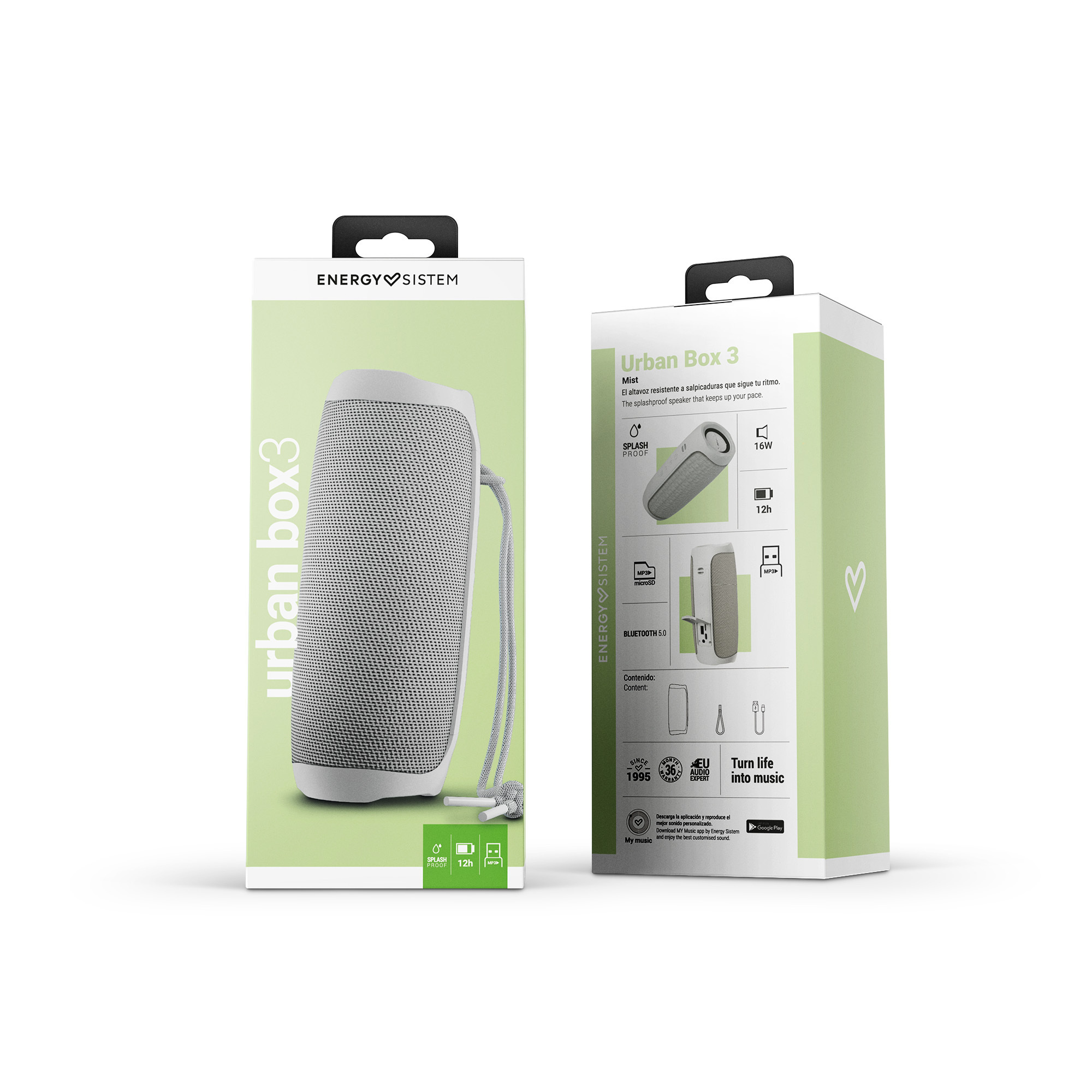 Enceinte portable avec 12 heures d'autonomie