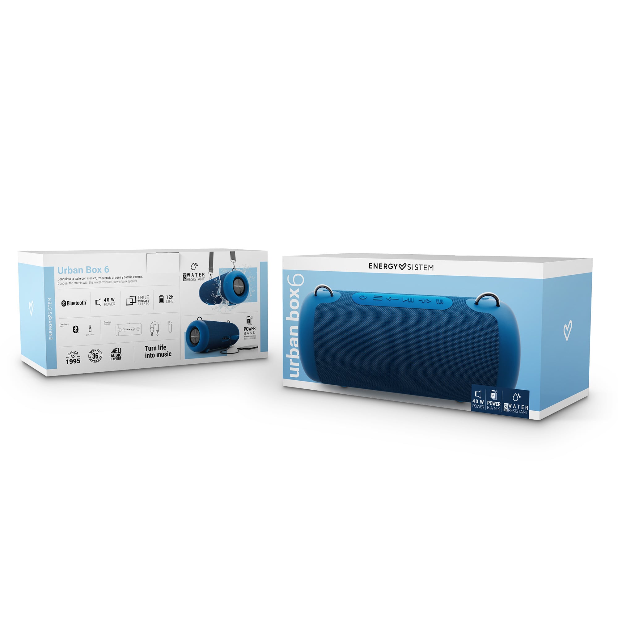 Emballage d'Urban Box 6 Navy d'Energy Sistem