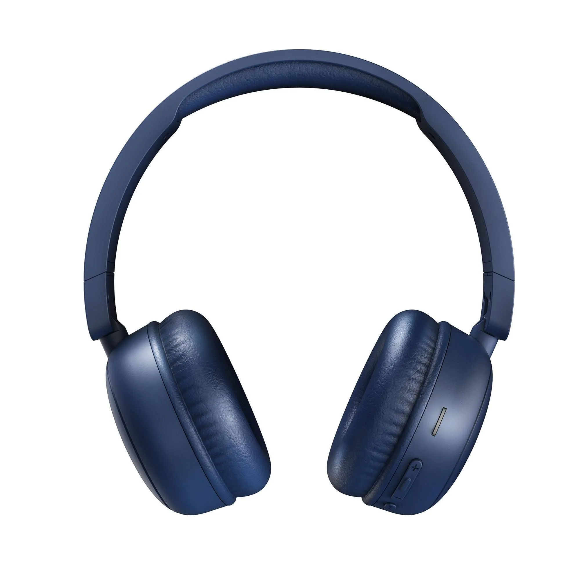 Casque Radio Color indigo avec des boutons multifonctions pour r&eacute;pondre aux appels et contr&ocirc;ler la lecture sans utiliser le t&eacute;l&eacute;phone portable