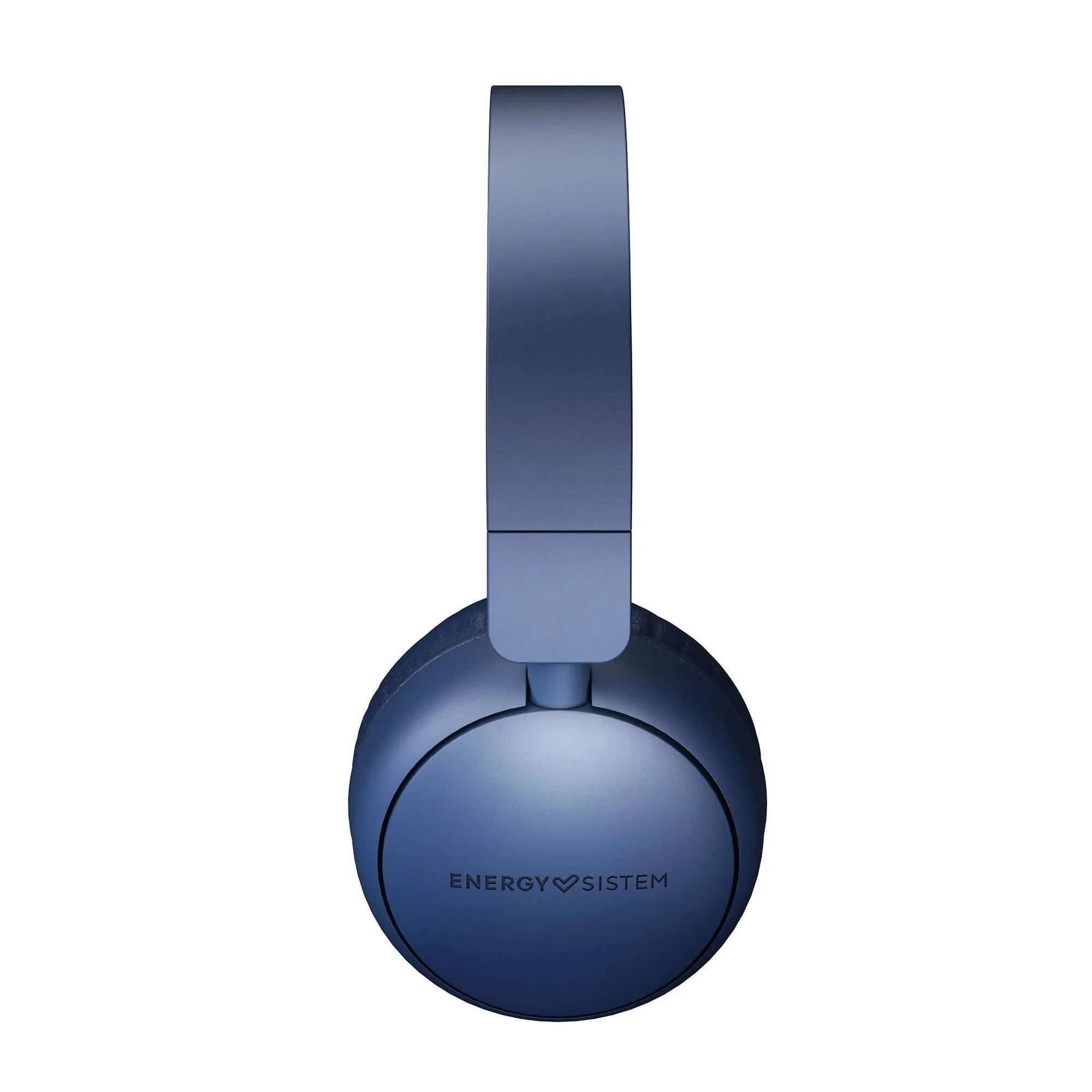 Casque Bluetooth Radio Color indigo fabriqu&eacute; en plastique recycl&eacute; avec radio FM int&eacute;gr&eacute;e et emplacement Micro SD