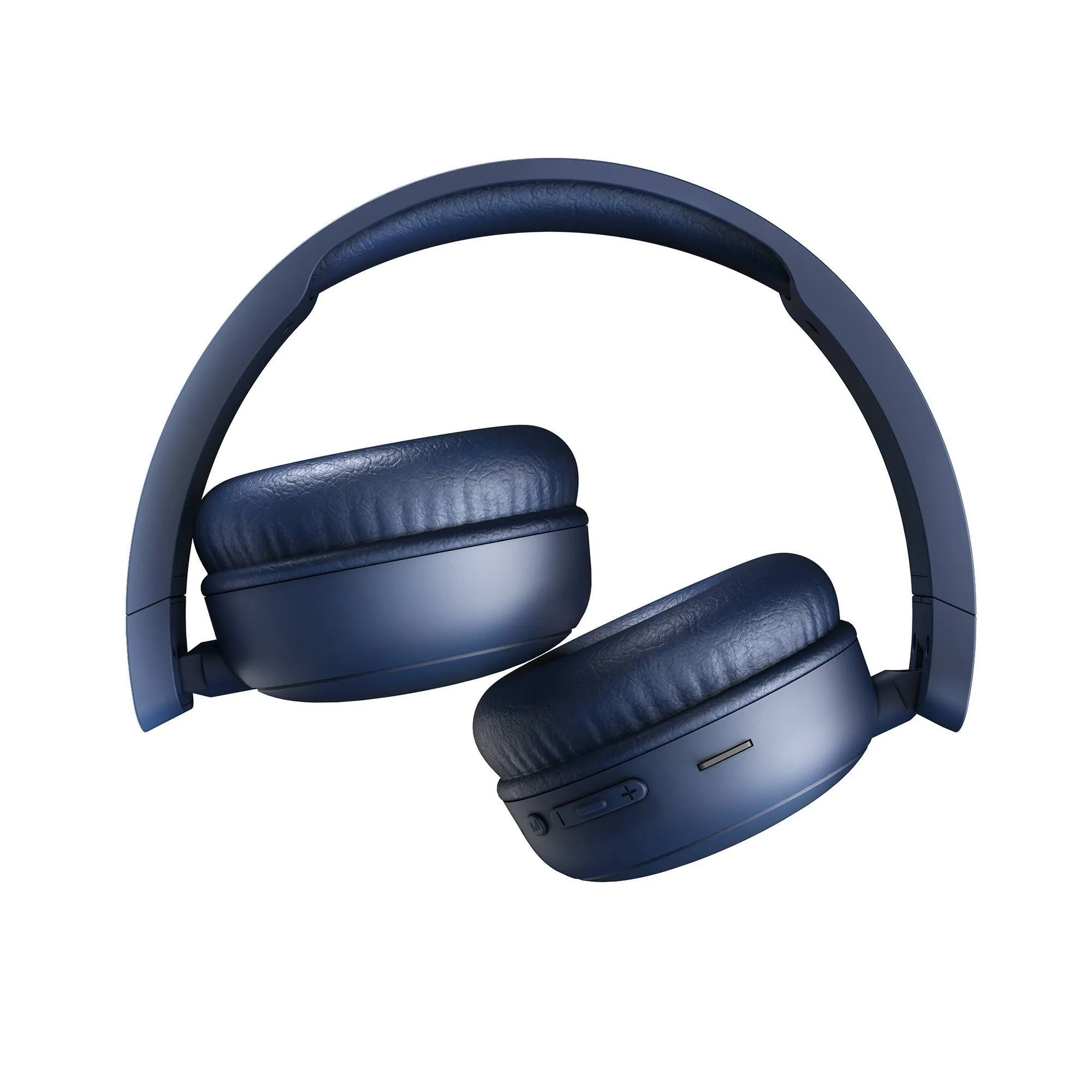 Casque Radio Color indigo extensible avec syst&egrave;me de pliage pour un plus grand confort.