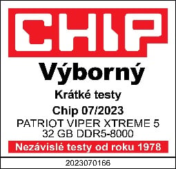 Chip.cz Chip V&yacute;born&yacute; Award - Xtreme 5 | Viper Gaming