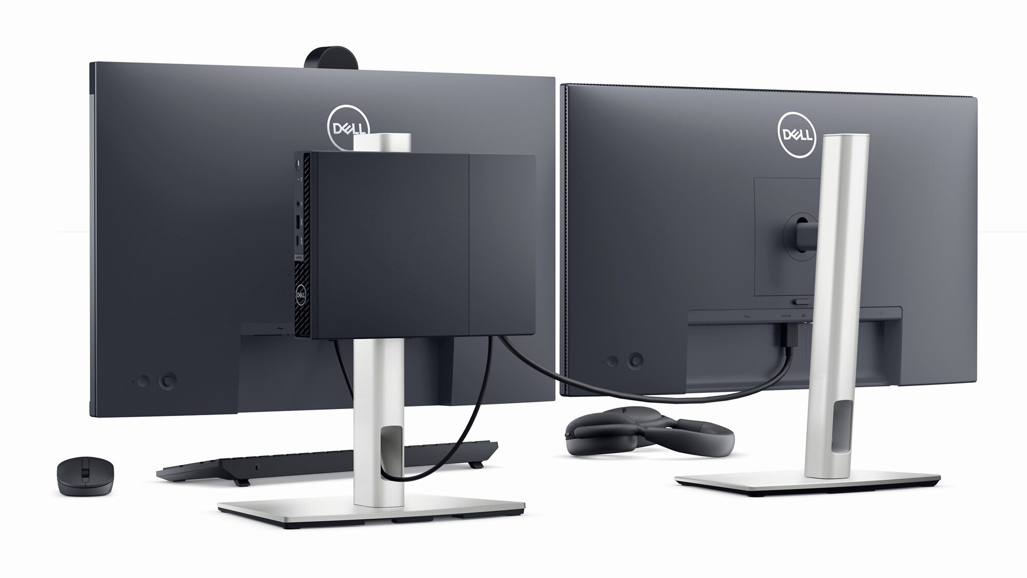 Circulation d’air affichée sur le système OptiPlex Micro.