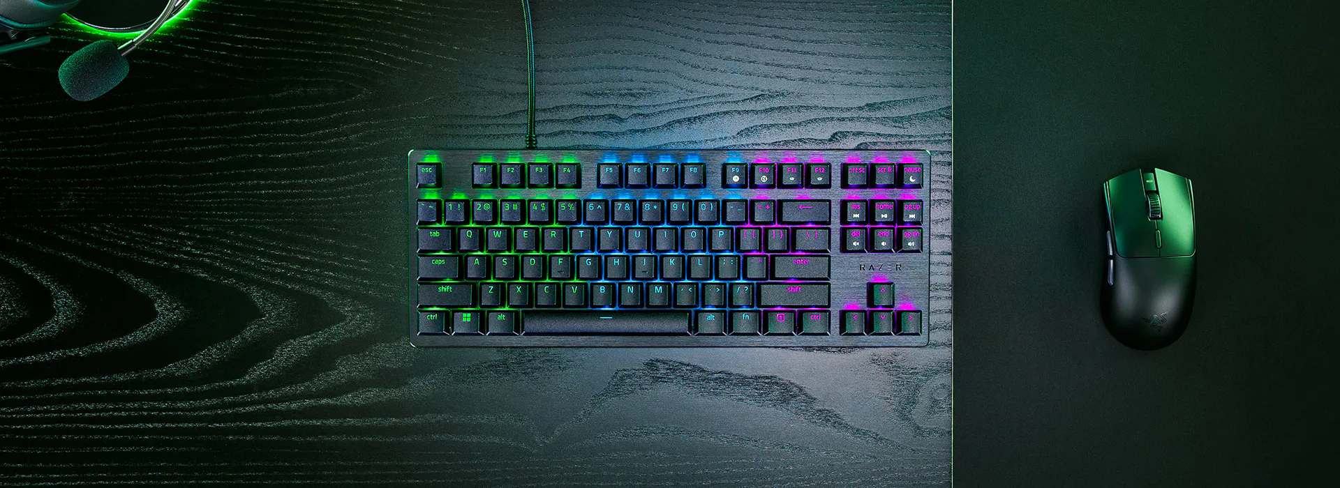 Clavier gaming optique : Razer Huntsman V3 X Tenkeyless