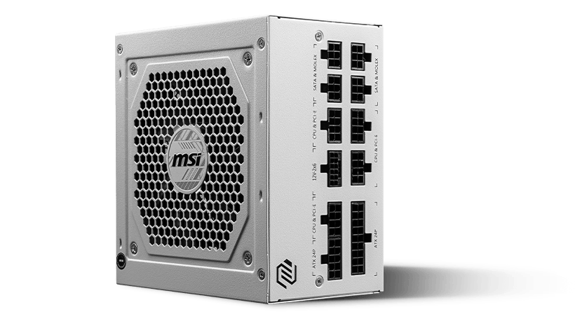 MAG A850GL PCIE5 BLANC SEULEMENT CE DONT VOUS AVEZ BESOIN