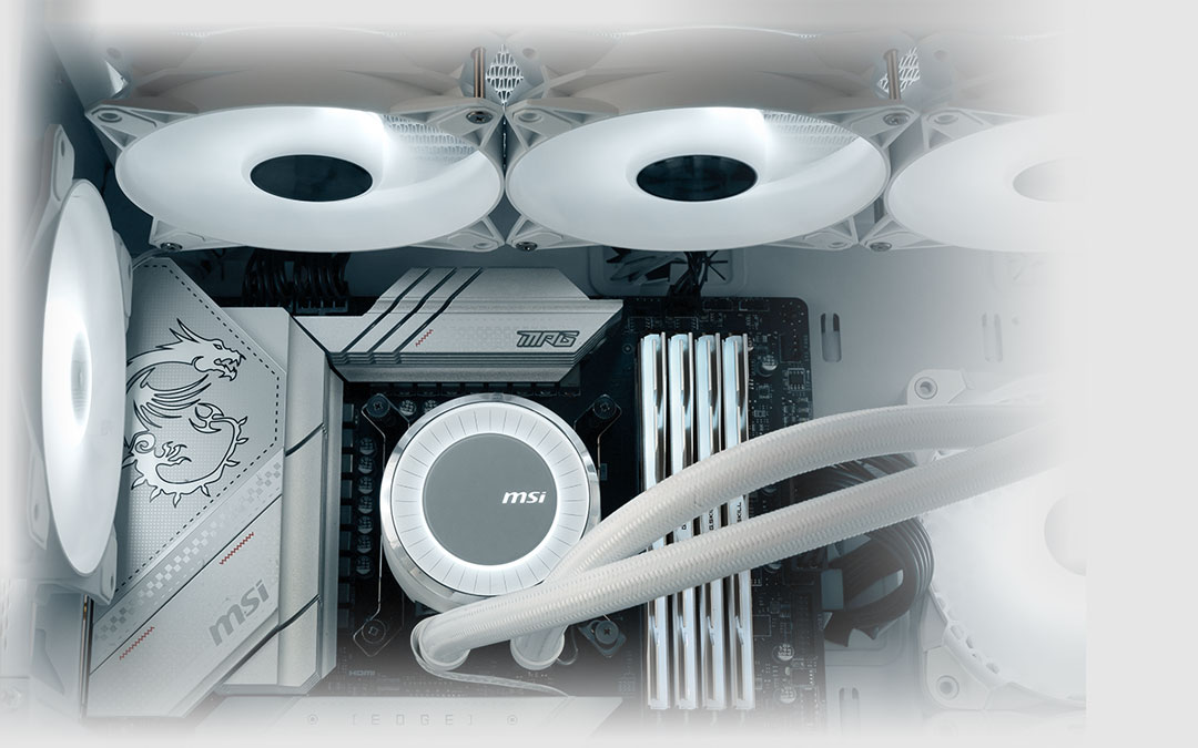 MAG A850GL PCIE5 BLANC LA PUISSANCE QUE VOUS AVEZ