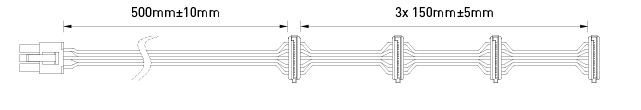 SATA C&acirc;ble x2