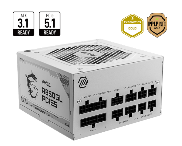 MAG A850GL PCIE5 BLANC