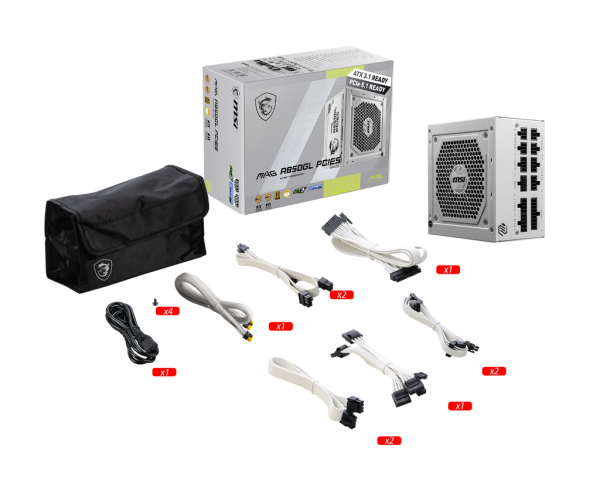 MAG A850GL PCIE5 BLANC