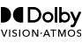 Logos Dolby Vision et Dolby Atmos