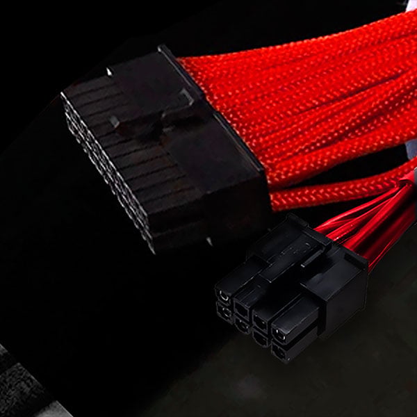 Connect 24-pin & CPU power