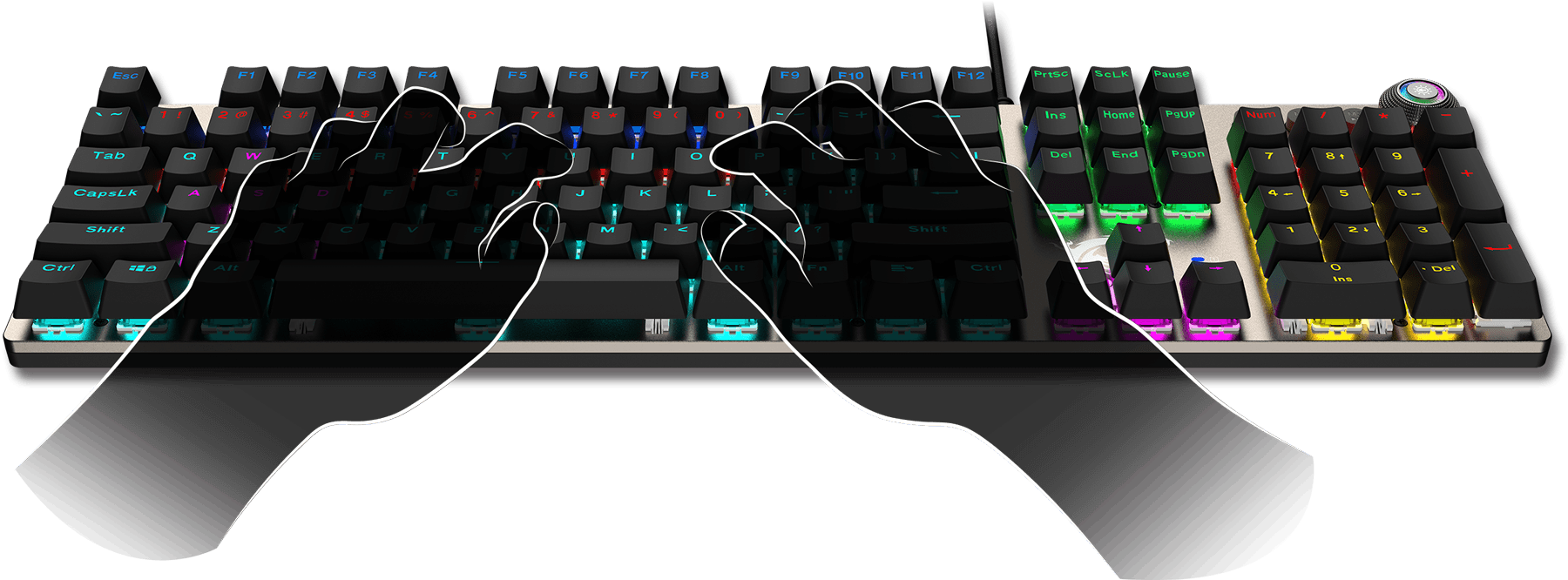MSI gk310 combo keyboard ROLLOVER PRECISION