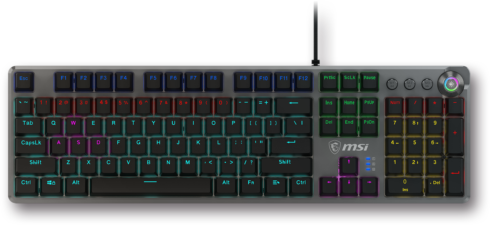 MSI gk310 keyboard and mouse RGB
