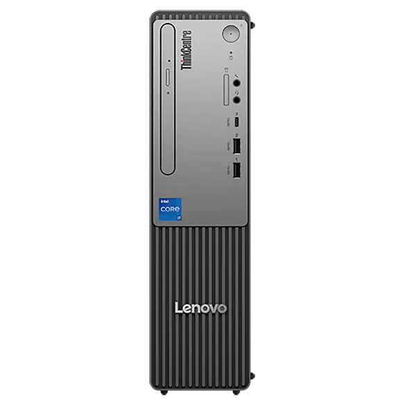 Lenovo ThinkCentre Neo 50s Gen 5 (Intel) SFF pour les espaces commerciaux, effectuant les tâches quotidiennes avec facilité.