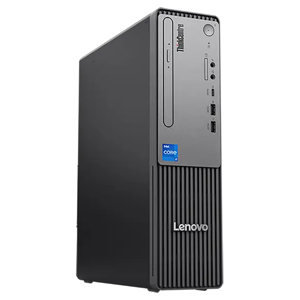 Lenovo ThinkCentre Neo 50s Gen 5 (Intel) SFF comprend une grande quantité de mémoire et des options de stockage flexibles.