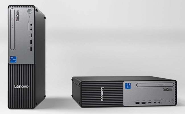Lenovo ThinkCentre Neo 50s Gen 5 (Intel) SFF fits into any setting beautifully on vertical or horizontal mounts.