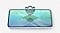Galaxy A36 5G placed horizontally. Display shows the interior of a smartphone with a processor placed in the center. Above is the Samsung Knox Vault logo standing upright.