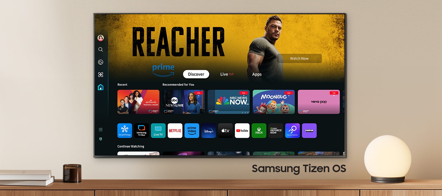 Syst&egrave;me d'exploitation Samsung Tizen