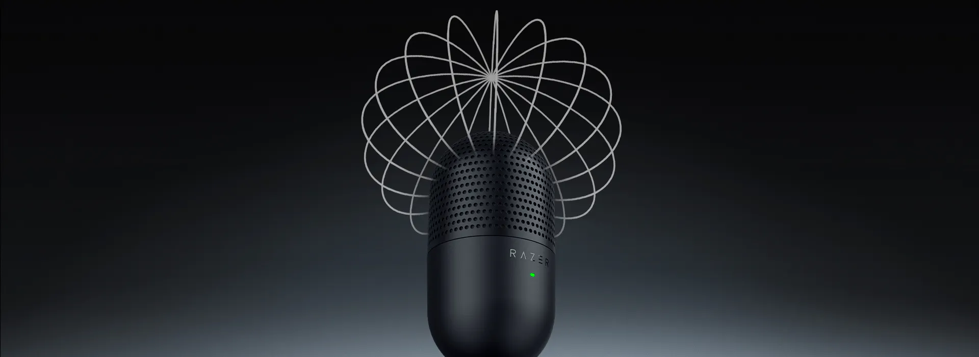 Razer Seiren V3 Mini - Supercardioid Pickup Pattern