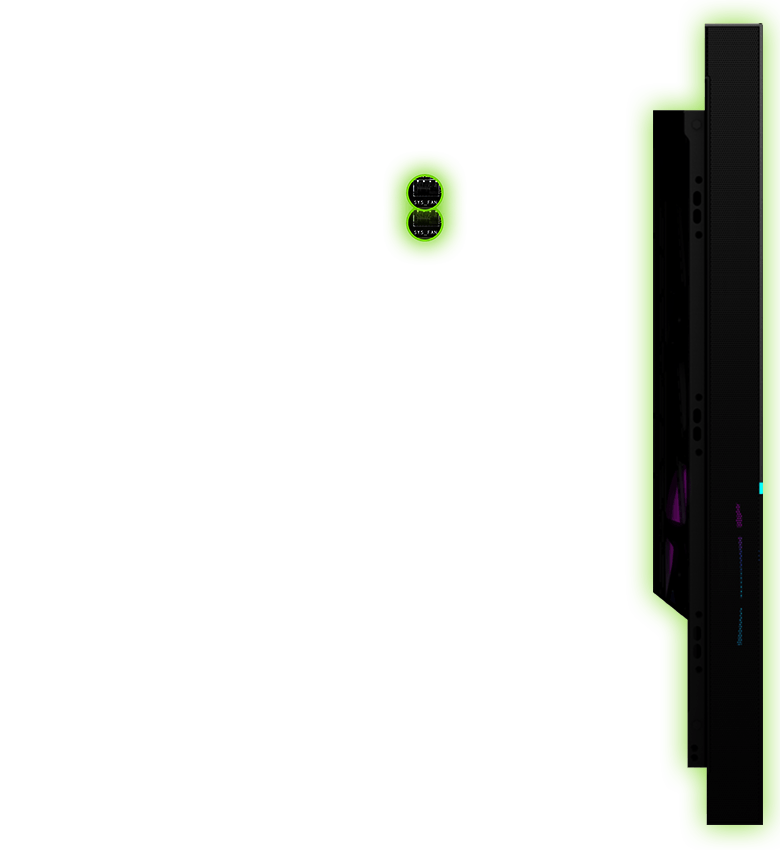 front system fan