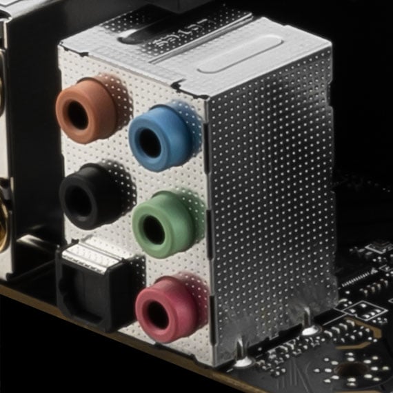 Msi PRO B760-P WIFI DDR4 audio high quality audio jacks