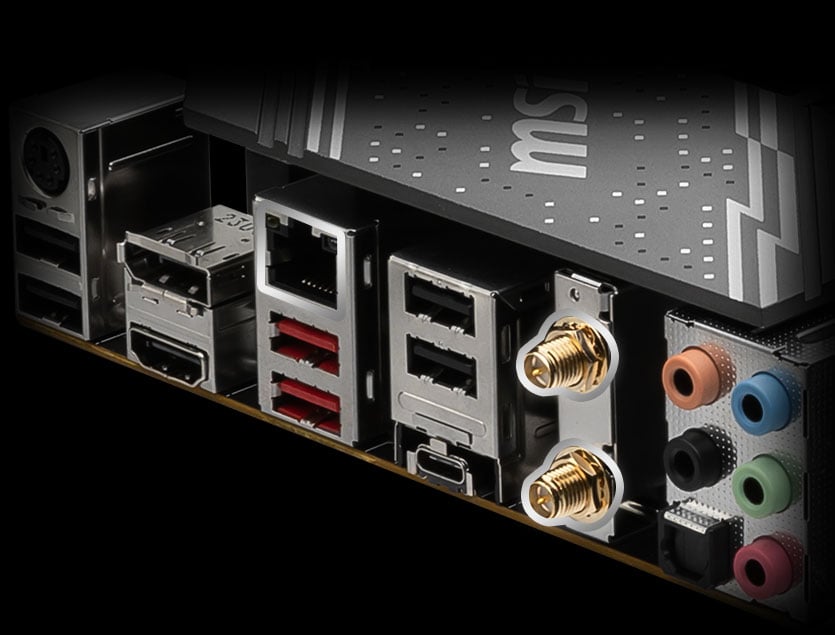 lan 2.5g wifi low-latency network with natenna