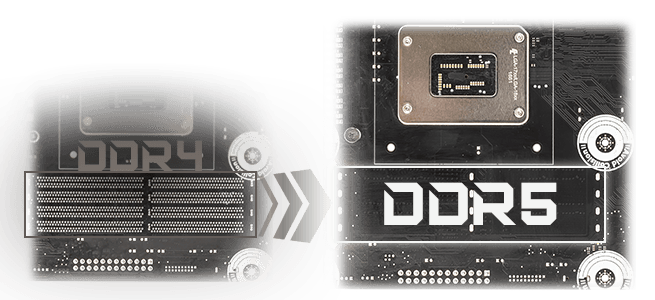 MSI　LATEST DDR5 MEMORY WITH SMT SLOT
