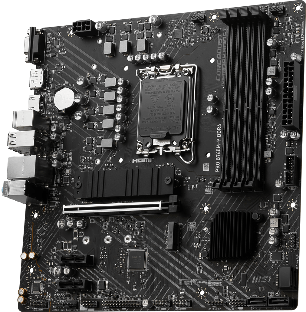 PRO B760M-P DDR4