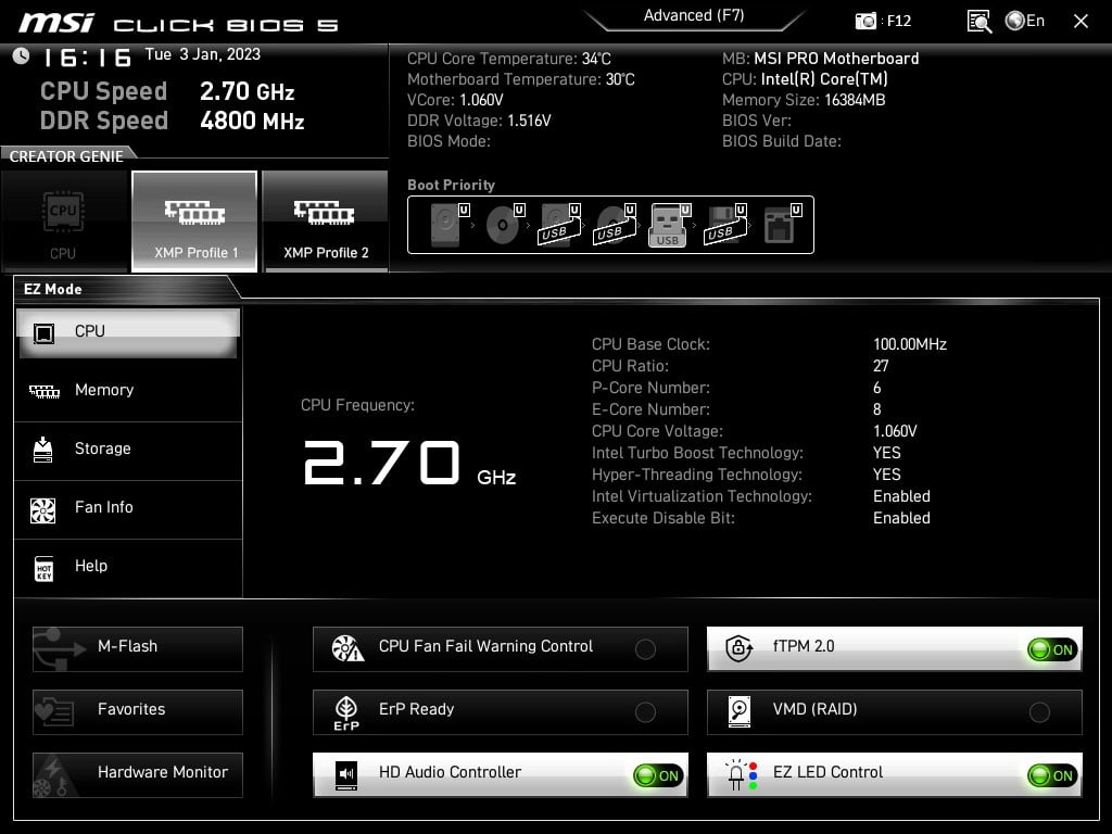 MSI EZ Mode Pro Series