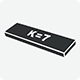 Dissipateur avec pad thermique 7 W/mK