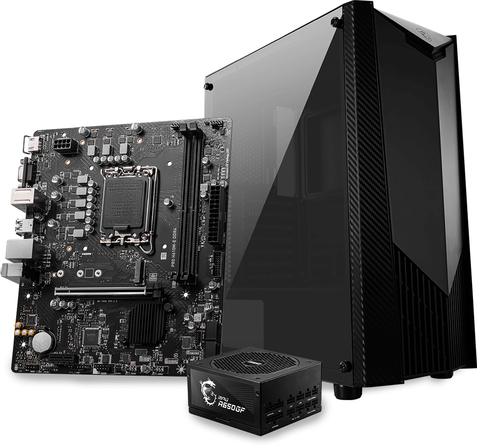 PRO H610M-E DDR4