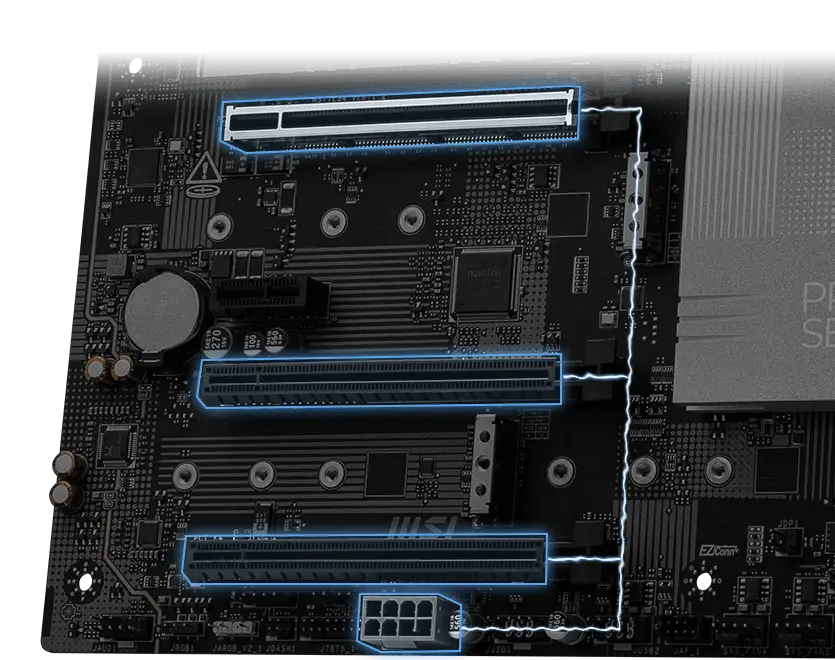 Alimentation PCIe supplémentaire