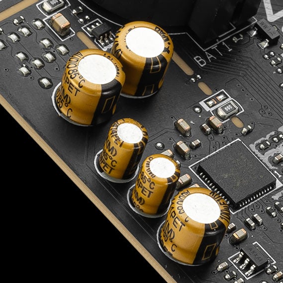 Condensateurs audio de haute qualité