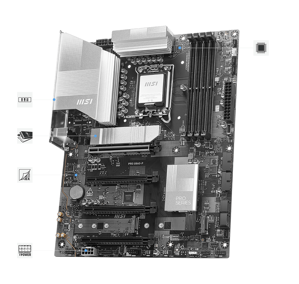 Carte mère MSI PRO B860-P