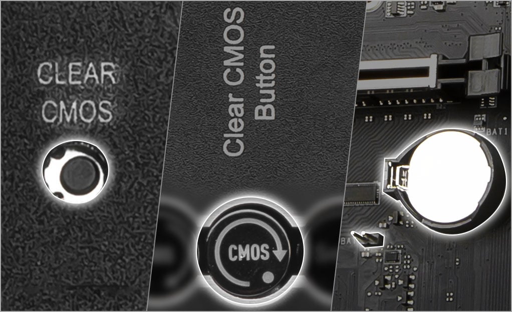 Bouton Flash BIOS