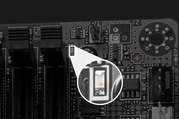 EZ Memory Detection LED — alerte sur le slot mémoire