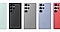 All available color options for the Galaxy S25 Ultra Silicone Case are shown - Gray, Black, Light Blue, Mint and Red.