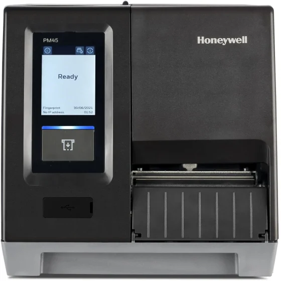 Imprimante industrielle Honeywell PM45A — écran tactile, Ethernet